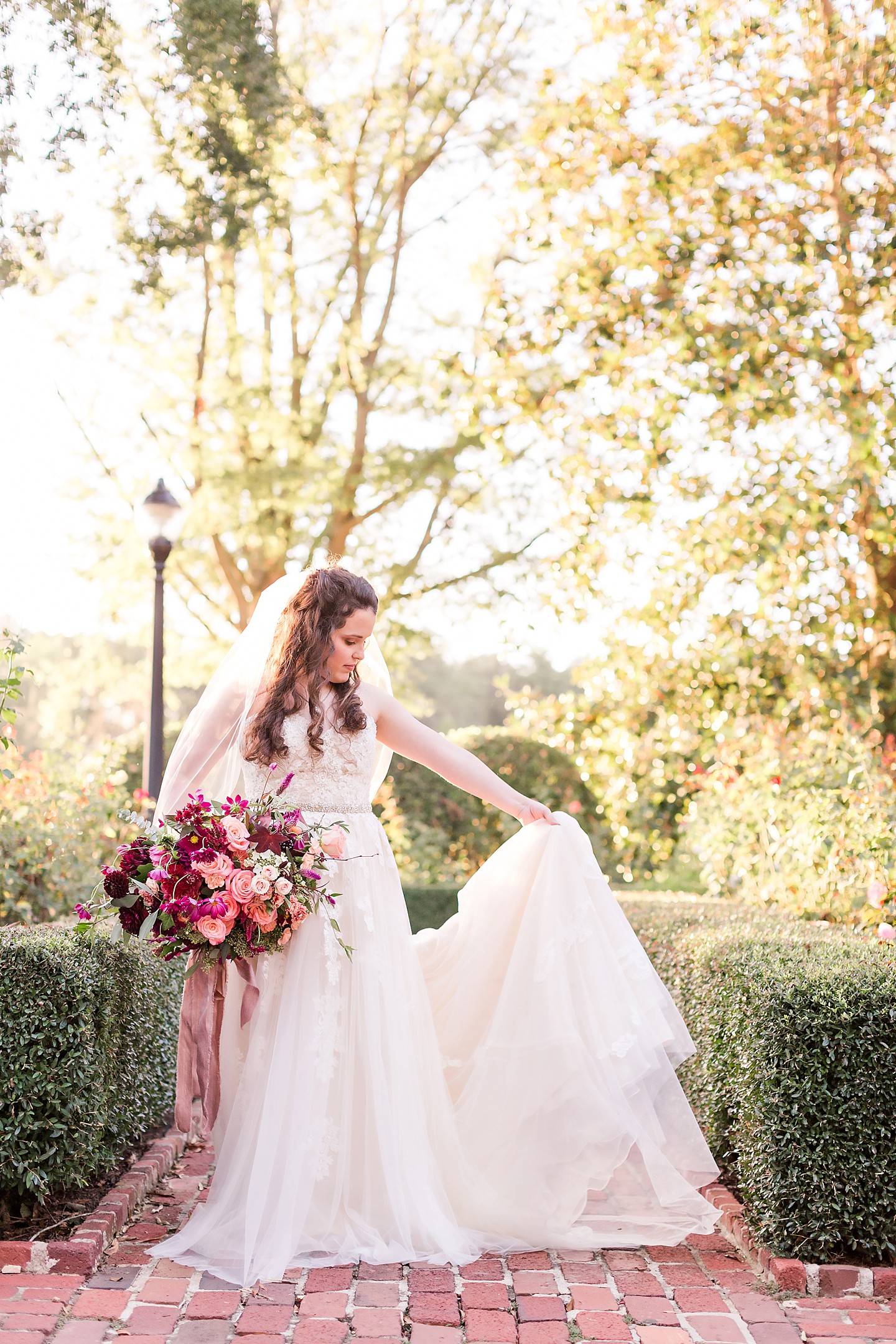 Courtney: Bridals at Furman University - Jennifer Stuart Photography